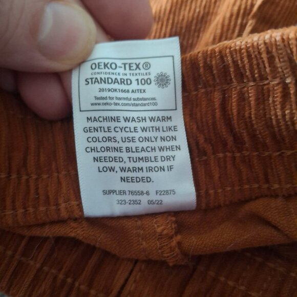 Okie Dokie Toddler Velvet Pants Sz 5T Elastic Waist Cozy - Picture 3 of 5